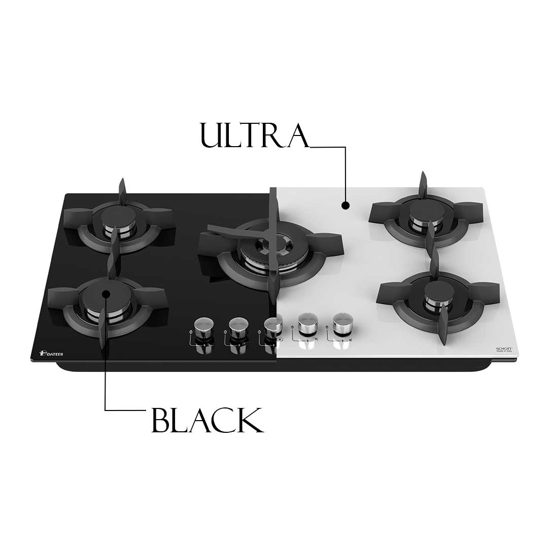 tajhizcabinet.com - اجاق گاز شیشه ای DG582Ultra سفید - تصویر 2