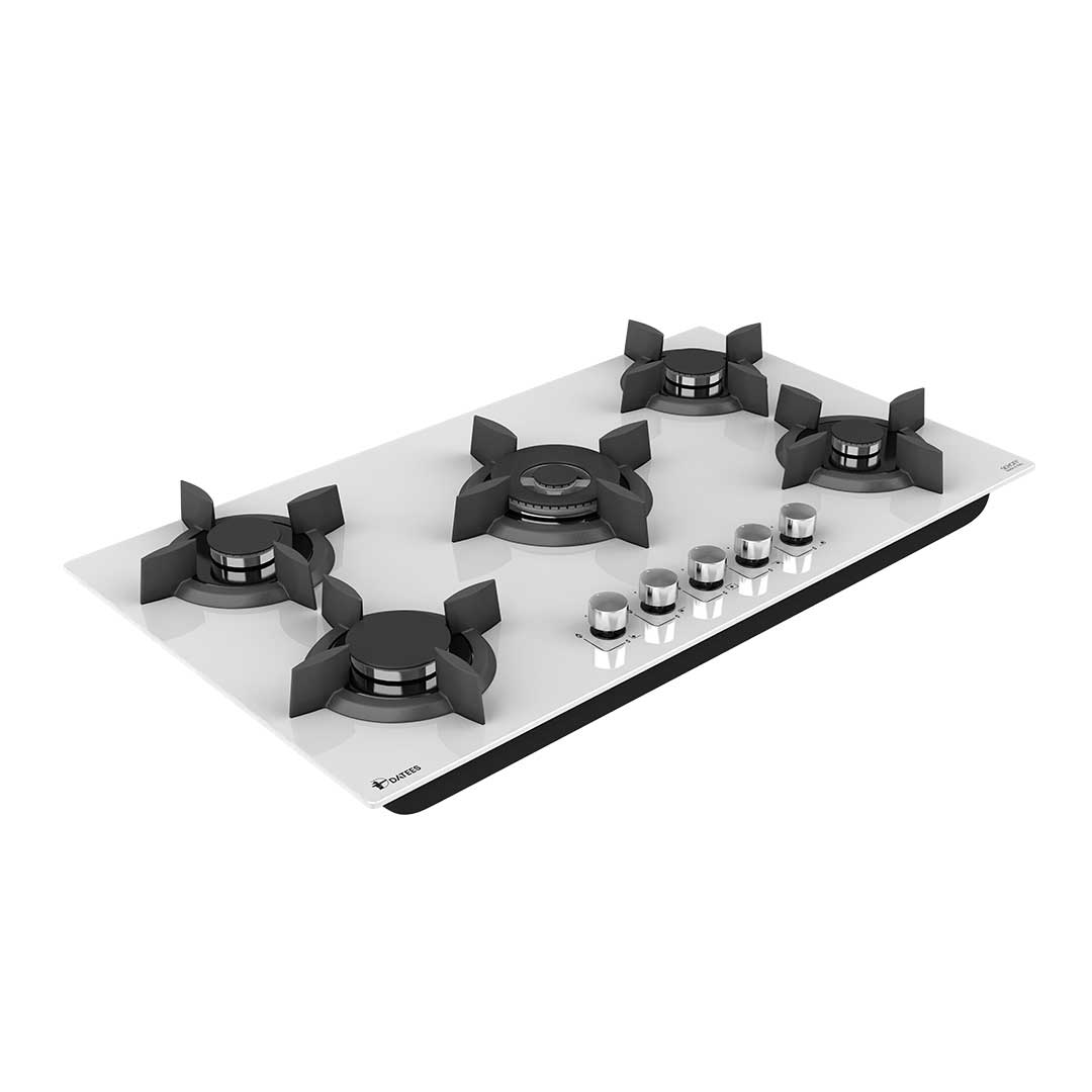 tajhizcabinet.com - اجاق گاز شیشه ای DG582Ultra سفید - تصویر 1