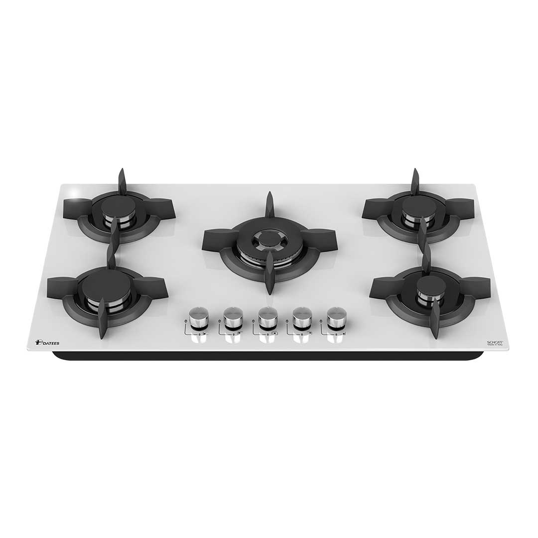 tajhizcabinet.com - اجاق گاز شیشه ای DG582Ultra سفید - تصویر 3