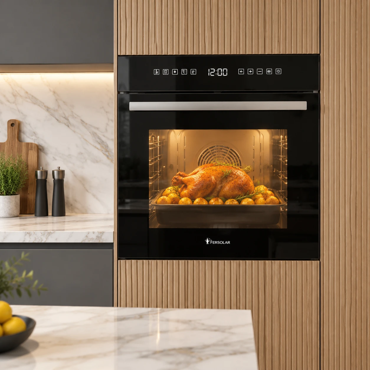 فر توکار سولار داتیس DF667-تجهیز کابینت