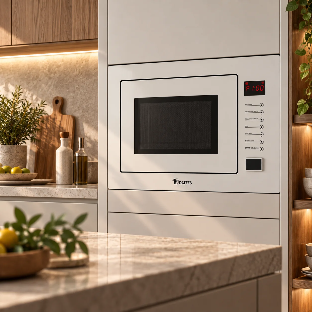 ماکروفر توکار سفید داتیس DTM928 ultra-