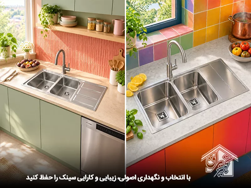 انتخاب و نگهداری اصولی بهترین سینک ظرفشویی