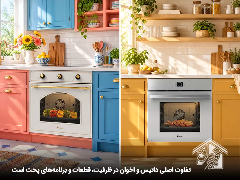 مقایسه فر توکار داتیس و اخوان